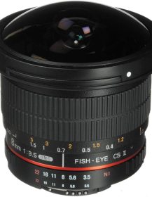 Rokinon 8mm f/3.5 HD Fisheye Lens
